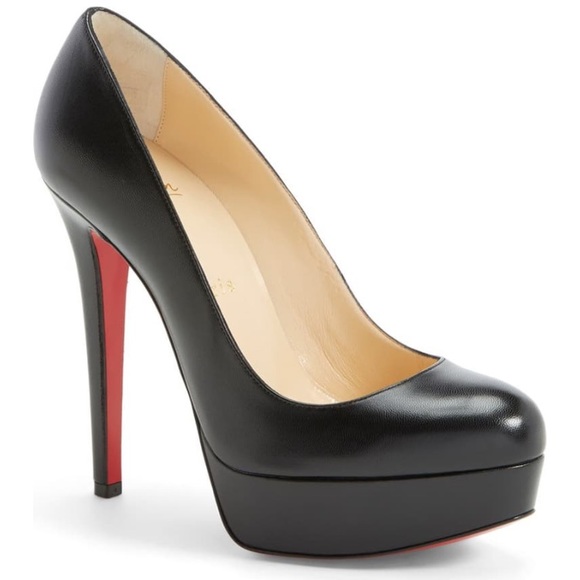 Christian Louboutin Shoes - Black Christian Louboutin platform heels